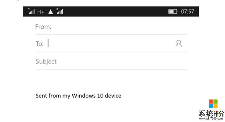微軟改名部出手，Windows 10 Mobile獨家郵件簽名將成過去(1)