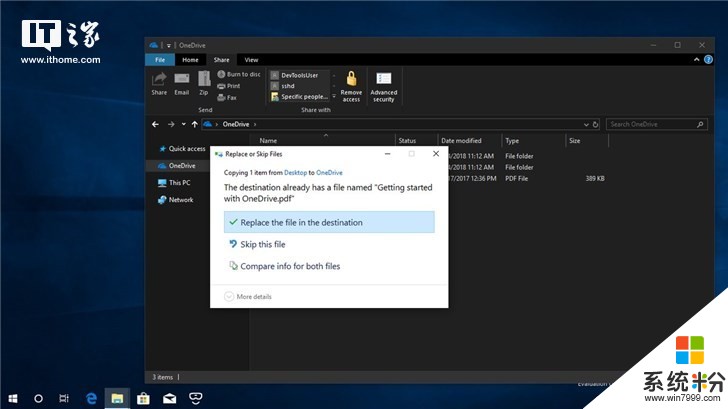 Windows 10文件管理器新增暗黑模式，微软开发者不满怒喷半成品(8)