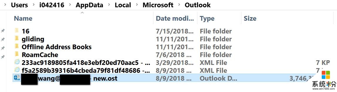 微软(MicroSoft)Outlook瘦身的一个小技巧(2)