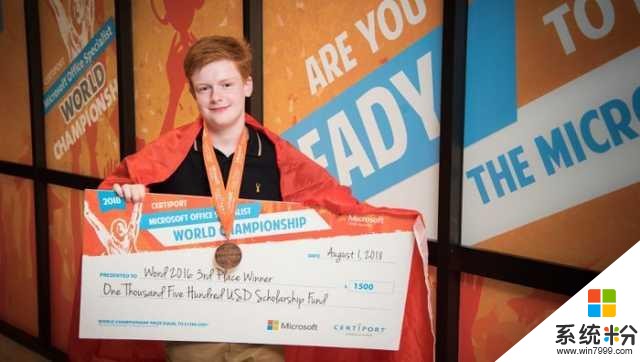 马恩岛的英国青少年赢得了微软Word技能大赛奖金(1)