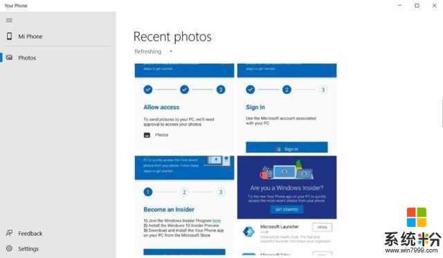 微软将Your Phone应用带到Windows 10桌面(1)