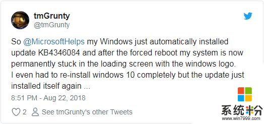 幽灵漏洞补丁又闯祸 Windows 10 KB4100347引发严重问题(2)