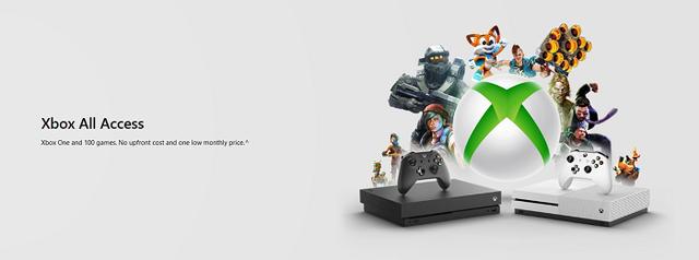 微软推出Xbox集大成式订阅服务，每月22美元获得机器+双份订阅 ……(1)