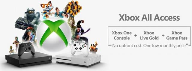 微软宣布2年期Xbox One主机合约/金会员/XGP的订阅服务Xbox All Access(2)