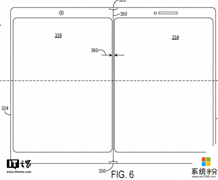 微软新专利曝光：解决双屏设备边框大小问题(1)