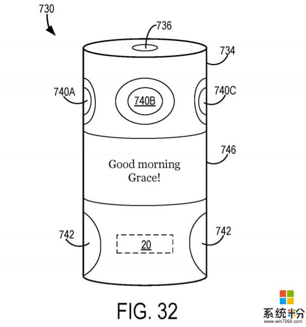 「图」微软最新专利：智能音箱如何实现更好的交互(3)