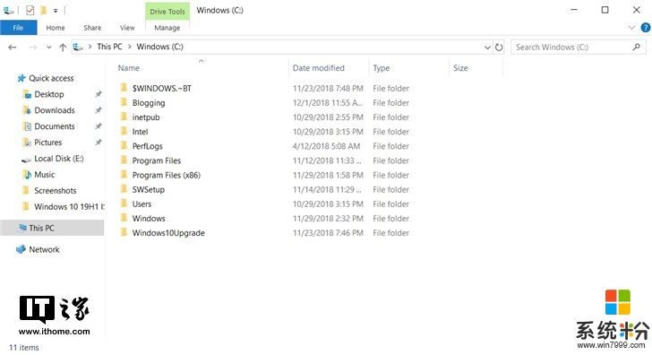 微软Windows 10 19H1正测试新版文件资源管理器(2)