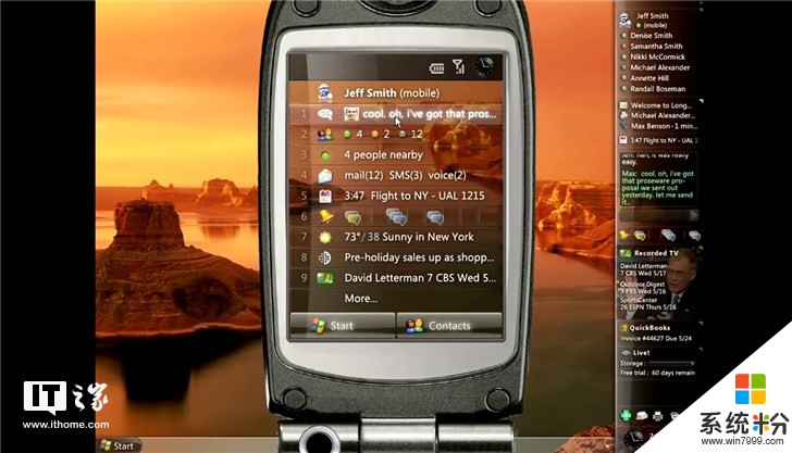 微软Windows Vista早期原型系统视频曝光：Aero UX体验，还有Longhorn Mobile操作(3)