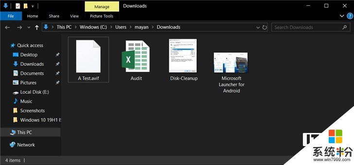 微软Windows 10 19H1新特性：支持打开AVIF图像格式文件(2)