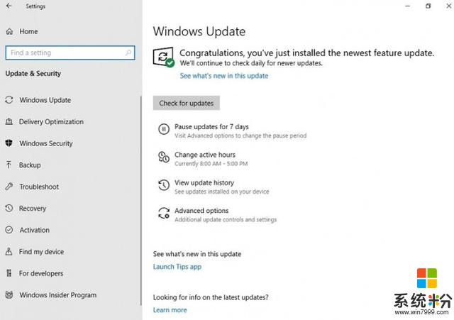 微软将在19H1中允许Windows 10家庭版用户暂缓更新7天(1)