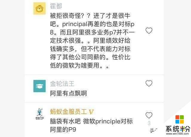 程序員吐槽：阿裏p7麵試微軟居然被拒，網友：太把自己當回事！(4)