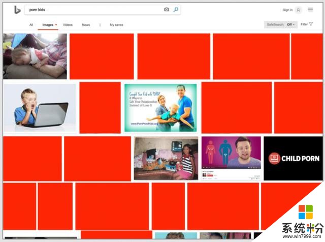 AI审核不靠谱？微软Bing被曝显示儿童色情内容(1)