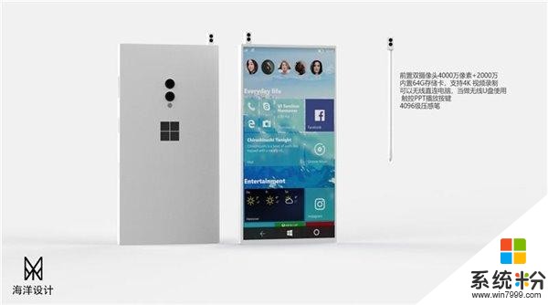 IT之家网友打造的微软Surface Phone手机(1)