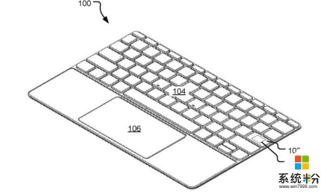 微软获新专利 Surface键盘打字体验加强(1)
