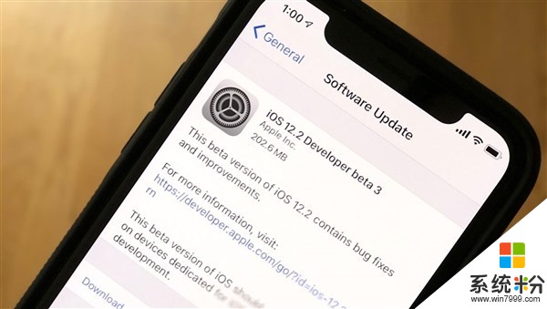 苹果发布iOS 12.2新测试版：修复Bug(1)