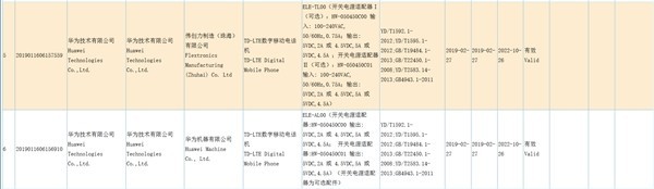 华为P30/P30 Pro获3C认证： 下月发布(1)