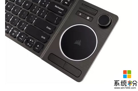 海盗船推出K83无线键盘 内置触控板和游戏手柄(4)