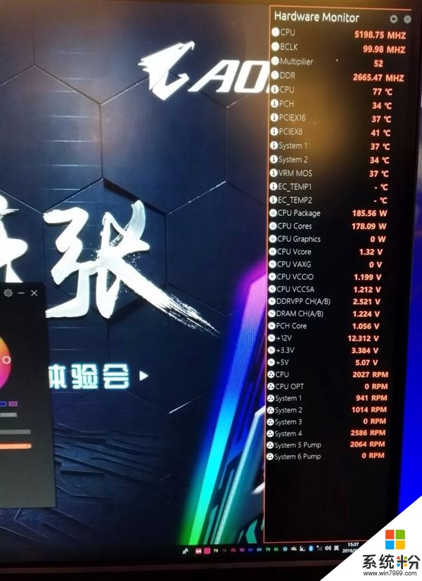 技嘉為Z390主板上全水冷：i9-9900K全核5.2GHz僅僅77℃(5)