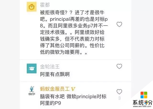 阿裏p7程序員麵試微軟被拒，網友：在微軟你就是高級點的碼農！(4)