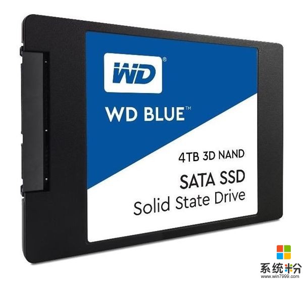 全球唯二：西数蓝盘SSD扩容4TB 每天0.08次全盘写入(3)