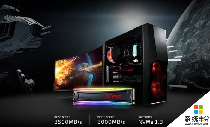 台北电脑展2019：XPG将推SPECTRIX S40G固态硬盘(3)
