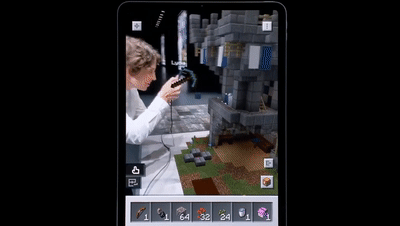 微软发布AR手游《我的世界：地球》，在现实世界中搭像素块(2)