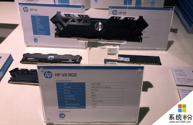 Computex 2019：惠普展示贴牌DDR4 RGB内存模组(3)