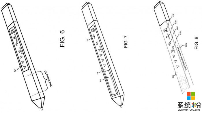 Surface Pen新專利：有類似於Touch Bar的顯示功能(2)