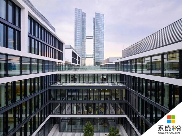 微软慕尼黑德国总部办公空间设计(1)