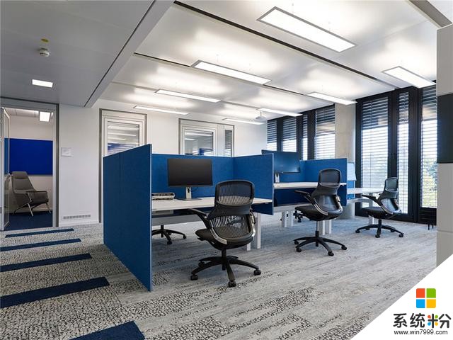 微软慕尼黑德国总部办公空间设计(14)