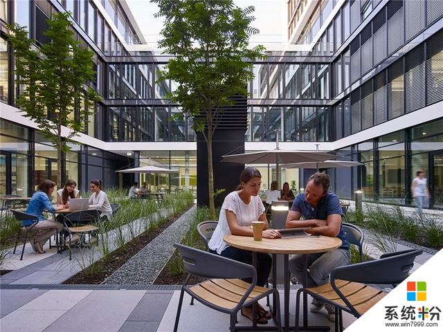 微软慕尼黑德国总部办公空间设计(16)