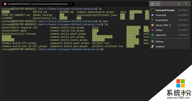 微软WindowsTerminal预览版已出，全新终端初体验(5)