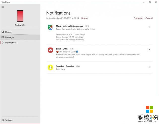 微软“你的手机”应用更新：支持安卓通知同步和屏幕镜像(3)