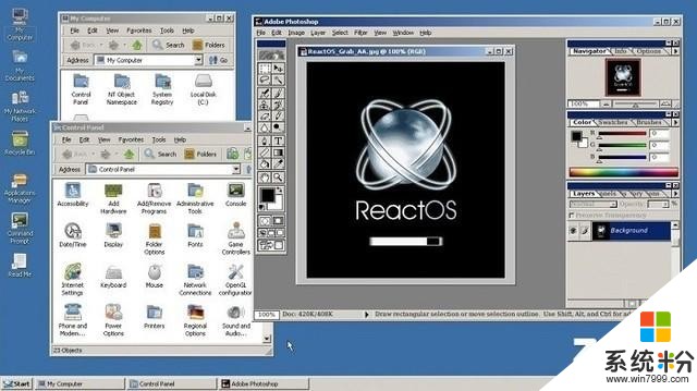 微软工程师评价接替XP的ReactOS：偷来的(1)