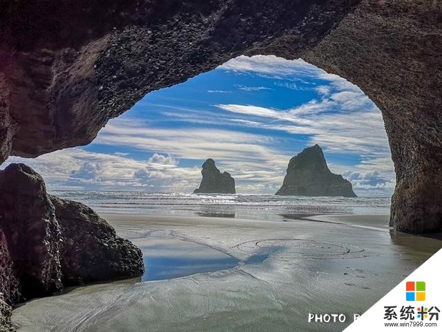 新西兰颜值最高的海滩，曾是微软锁屏壁纸和桌面，落日超美(7)