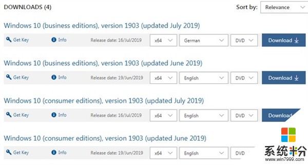 Windows 10 v1903正式版ISO镜像更新：版本号升级为18362.239(1)