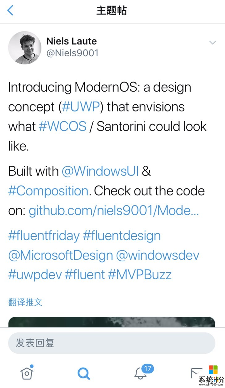 Windows 10概念进化，第三方开发者打造ModernOS界面UI组件(2)