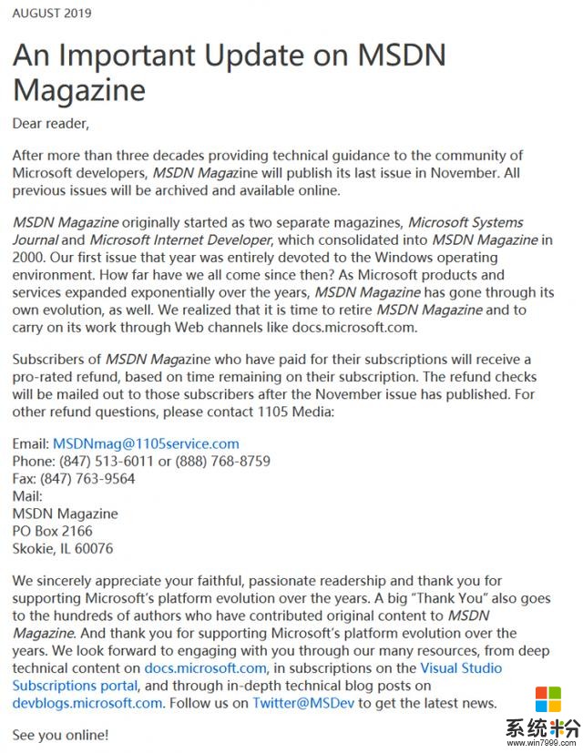 发行30多年后，微软宣布关闭MSDNMagazine杂志(2)