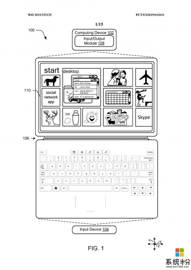 微软公布全新键盘专利：或能避免苹果蝴蝶键盘问题(1)