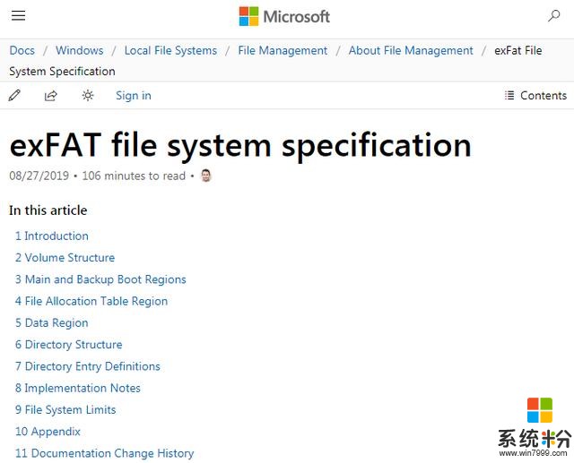 微软发布exFAT文件系统规范：推动嵌入Linux内核支持开箱即用(1)