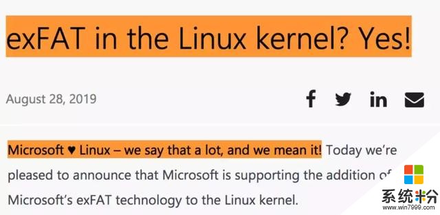 微軟宣布，Exfat存儲對Linux開放了！跨係統存儲的福音(2)