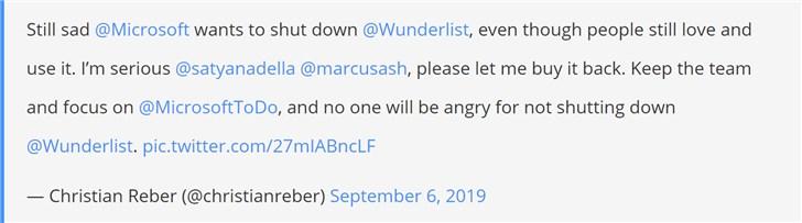 Wunderlist创始人后悔了，想要买回微软奇妙清单(2)