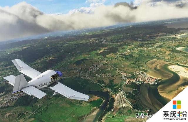 卫星数据运算，《微软模拟飞行2020》中可以看到拟真度十足的地貌(3)