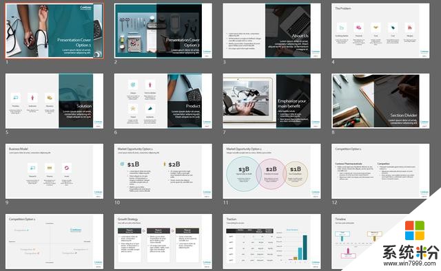 太贴心！微软官方出品了医疗风的PPT模板，网友：解决了刚需(16)