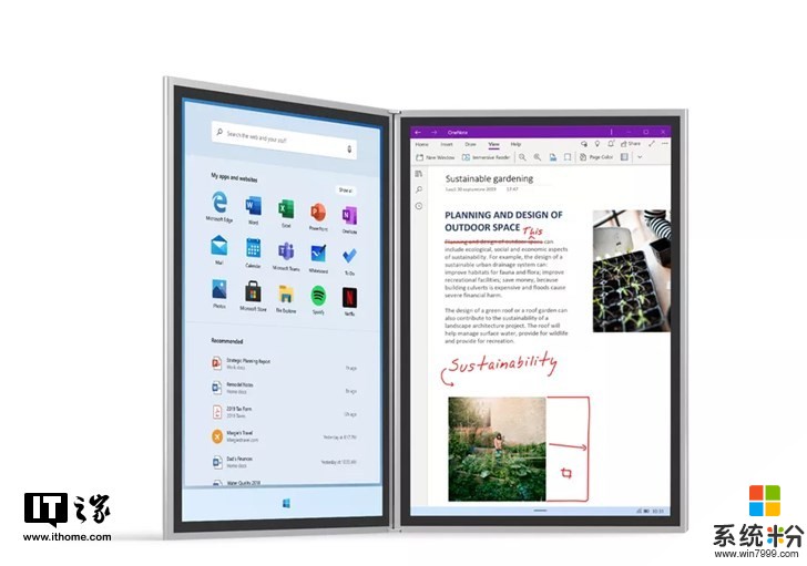 微軟Windows 10X是全新雙屏/折疊屏係統，現有設備不能升級(1)