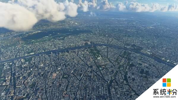 《微软飞行模拟器》新游戏截图风景秀丽，水天一色(3)