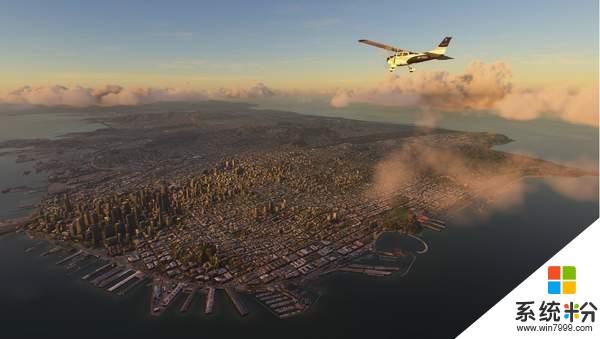 《微软飞行模拟器》新游戏截图风景秀丽，水天一色(18)