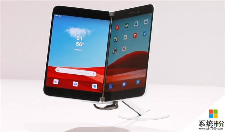 曝微软Surface Duo搭载巨型一流摄像头，关键传感器模组超薄(1)