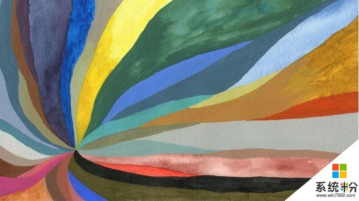 微软全新Abstract Art PREMIUM主题壁纸包上线：色彩艳丽(3)