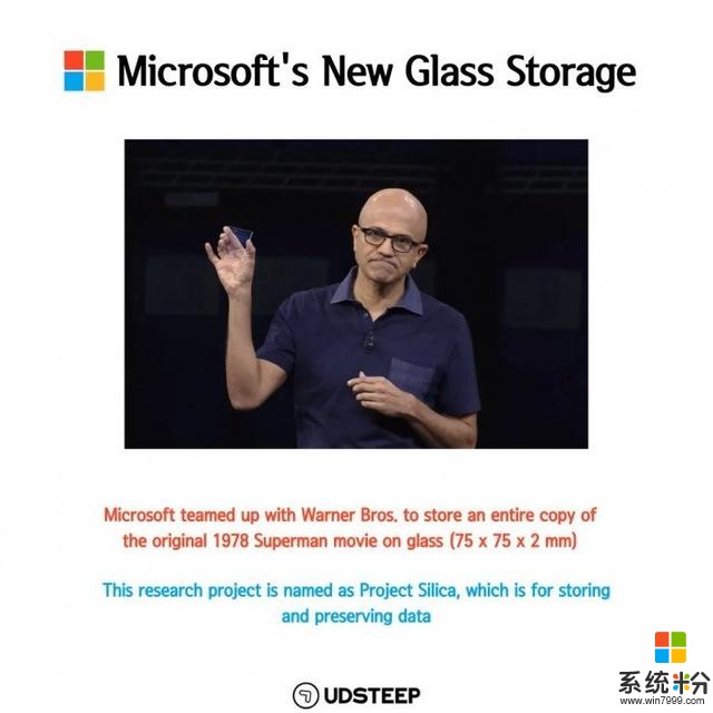 微软将《超人》电影存入了一块玻璃，可保存几个世纪(1)